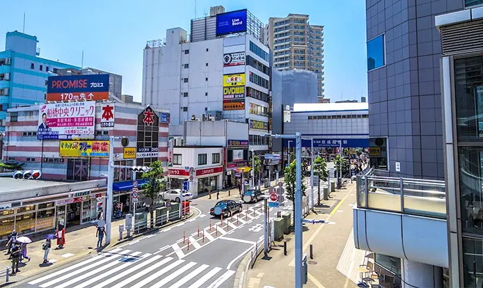 船橋駅前