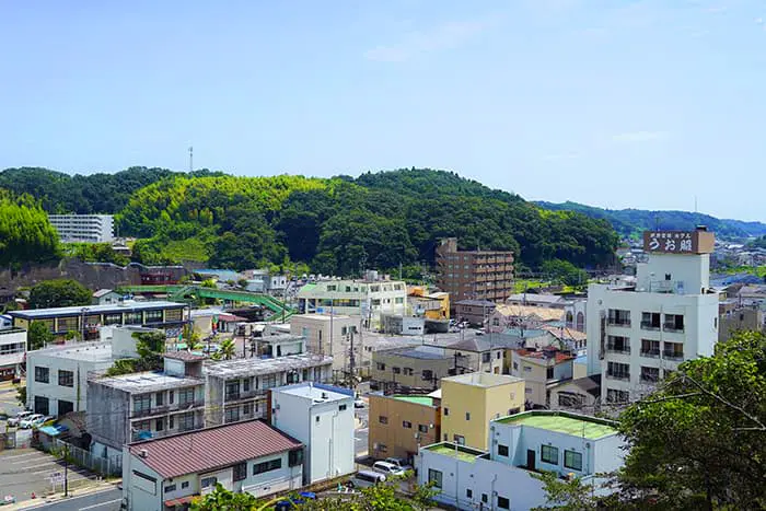 いわき湯本温泉街