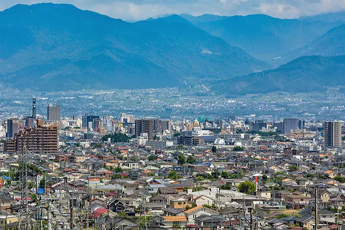 甲府市内