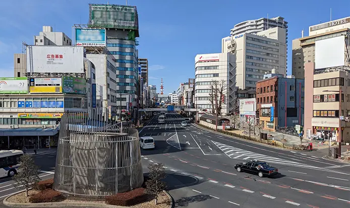 水戸駅前
