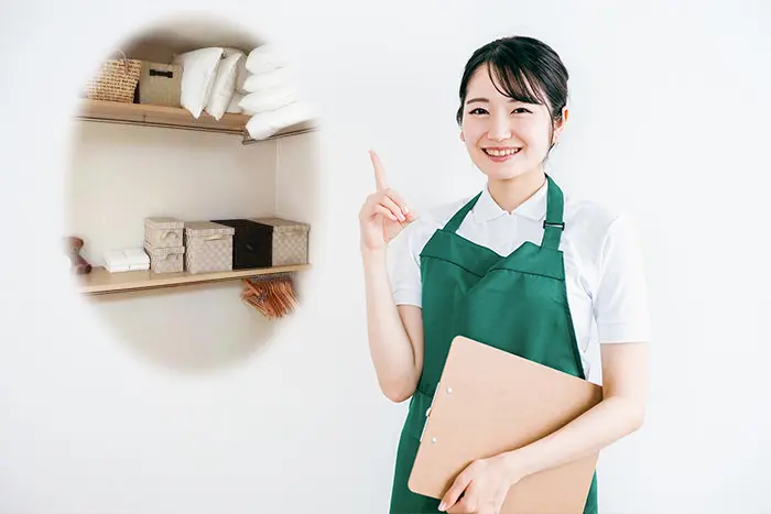 整理収納クリエイターのスタッフのイメージ