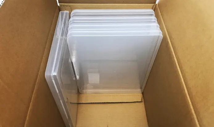 A4ケースを入れた様子