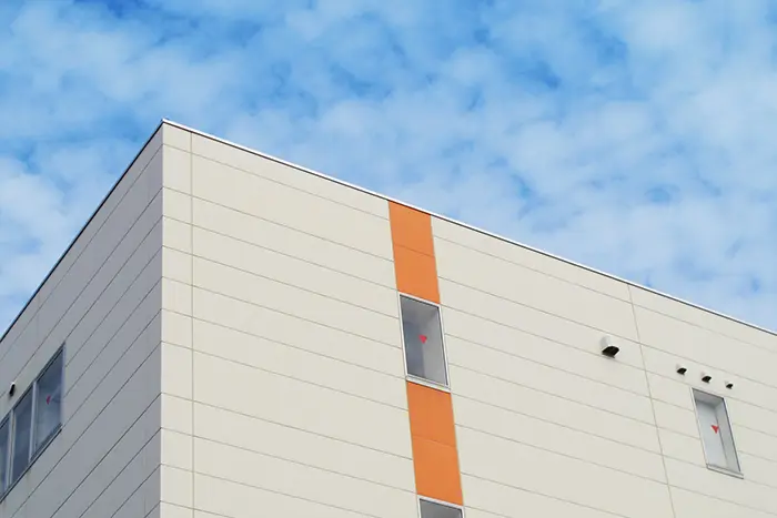 倉庫に入れたタイヤ