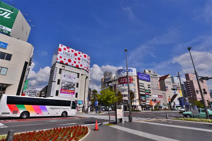 松本駅前